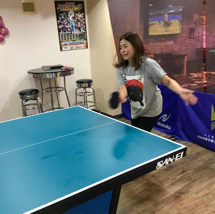 <font size='2' color='blue'>Even Table tennis games displayed on the screens in the shop can be an appetizer.</font>